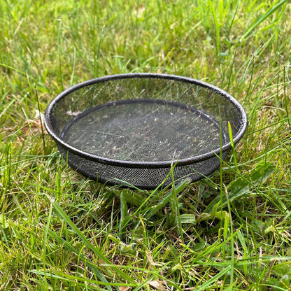 Water Dish & Mesh Seed Dish Set for Metal Bird Feeding Stations