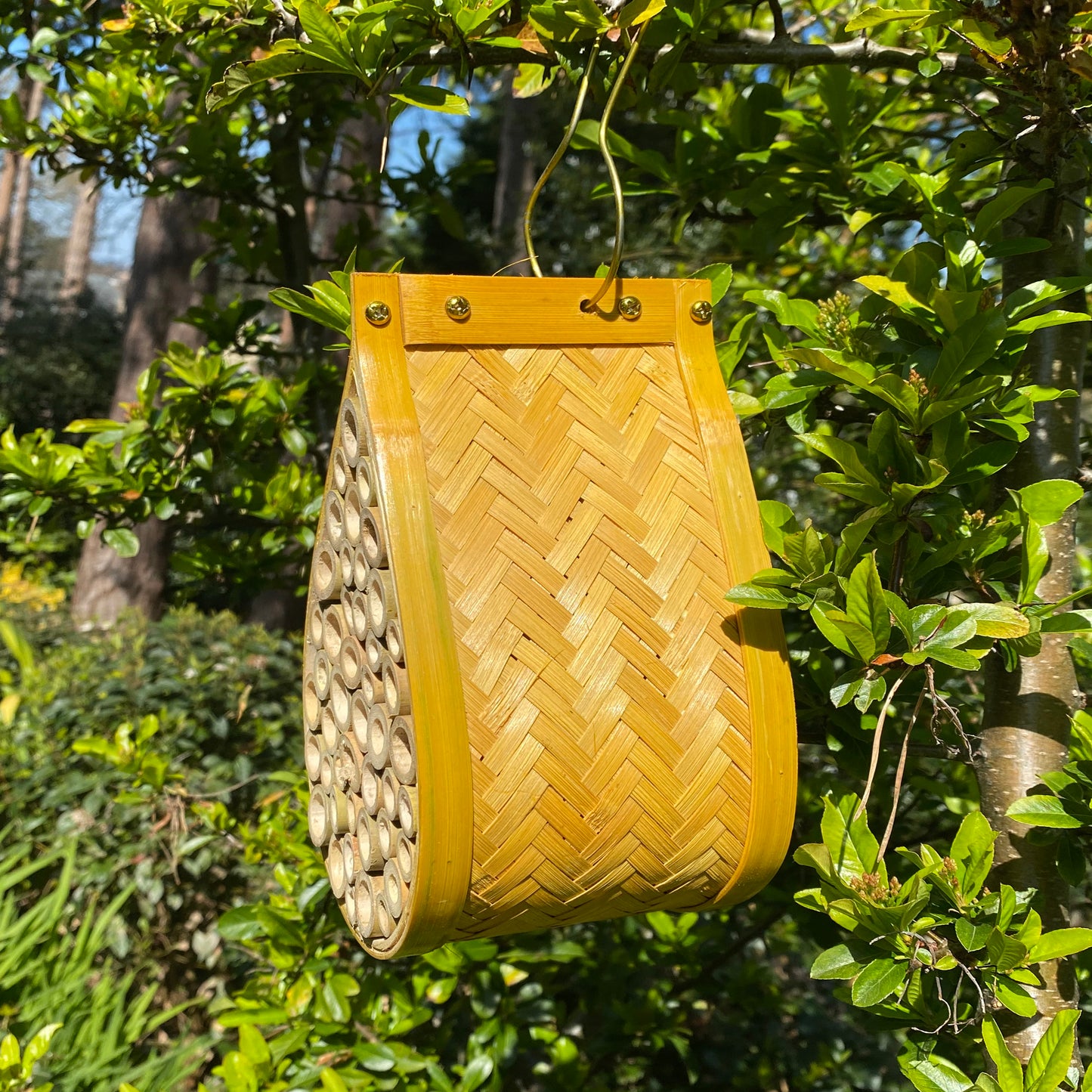 Hanging Teardrop Insect Hotel