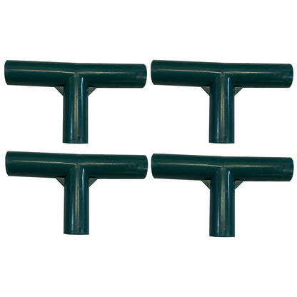 3 Way T Connector Fitting Part A for GFJ106 Walk in Greenhouse (Pack of 4)