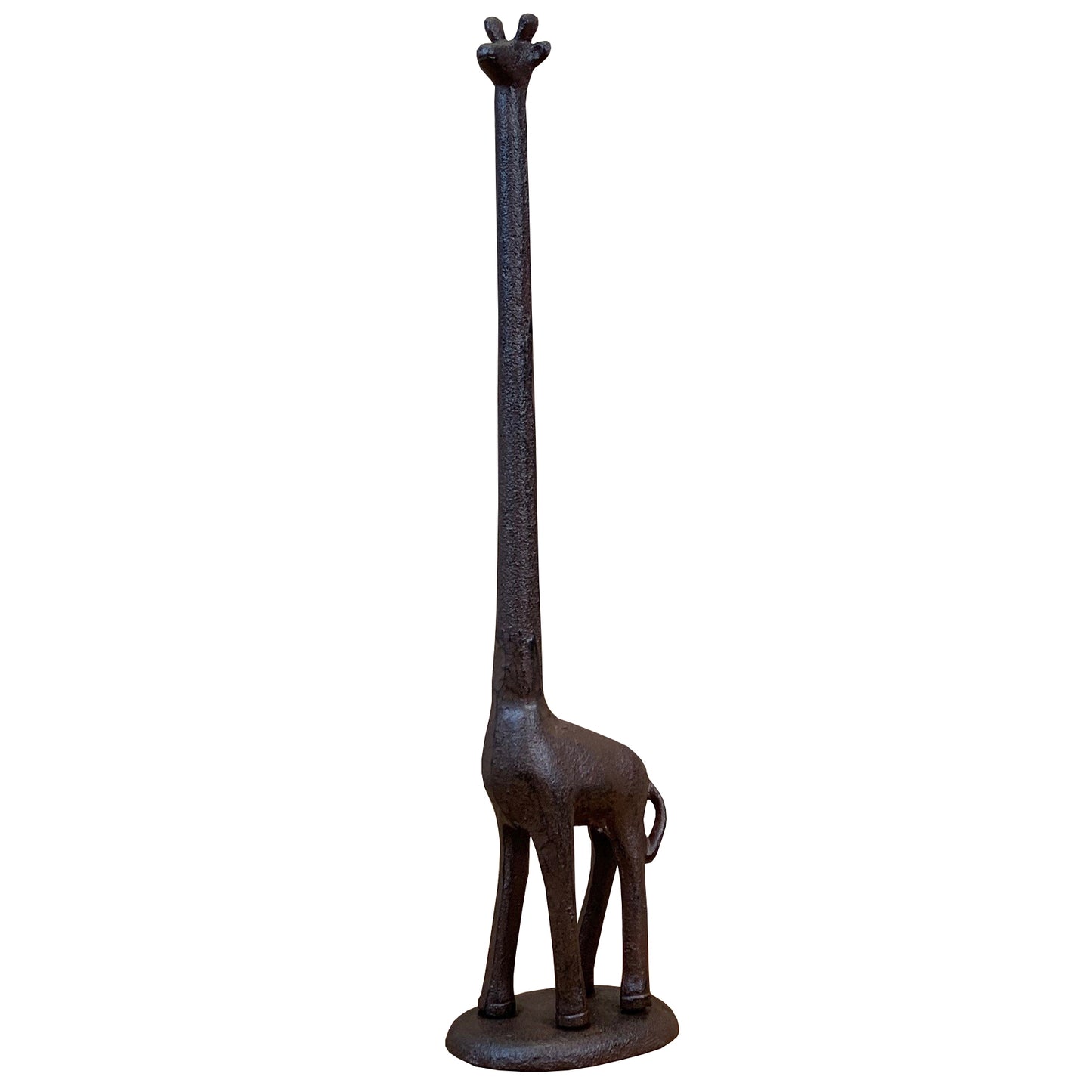 Cast Iron Giraffe Shaped Loo Roll Toilet Paper Holder Store