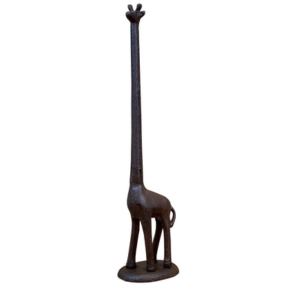 Cast Iron Giraffe Shaped Loo Roll Toilet Paper Holder Store