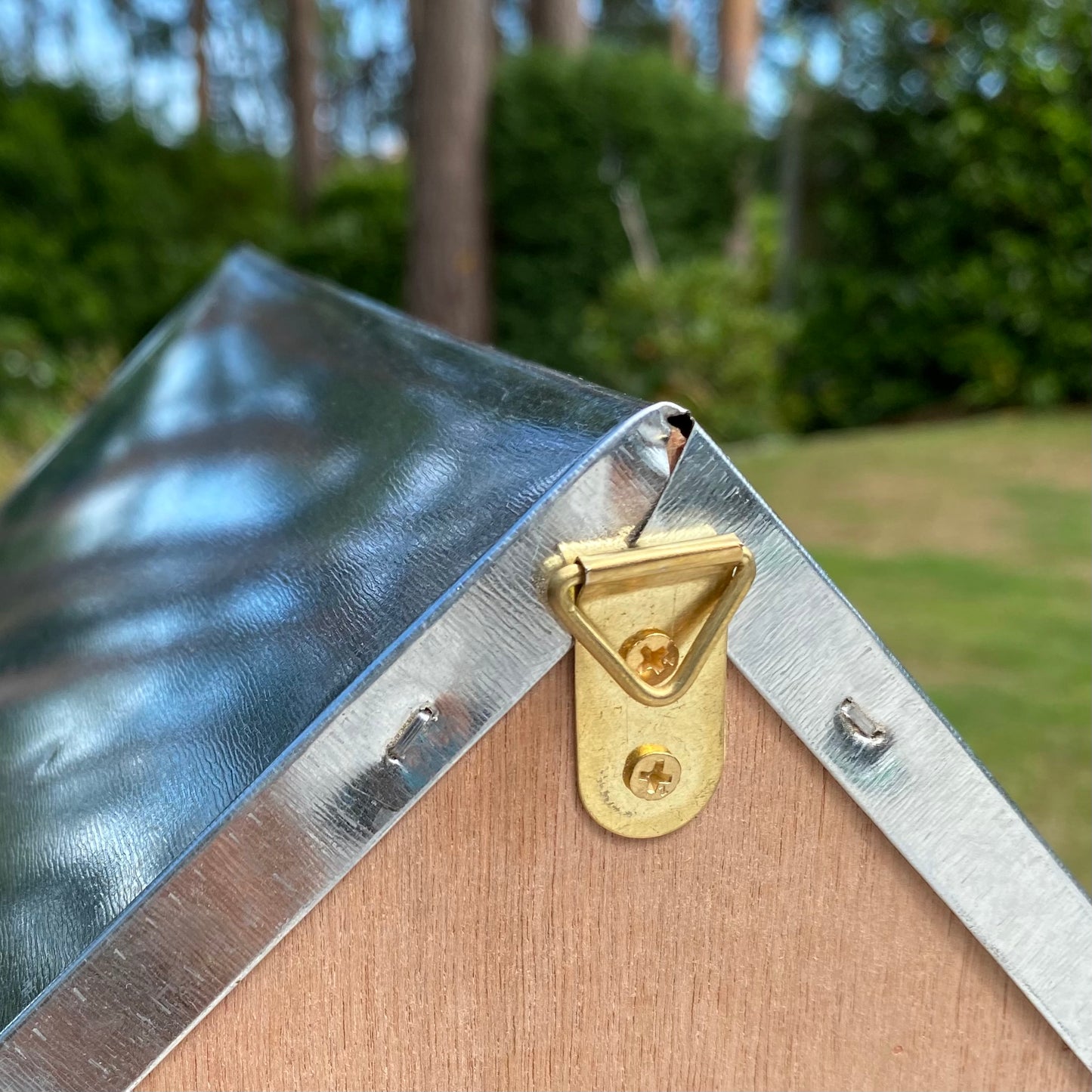 Squirrel Nest Box With Metal Roof