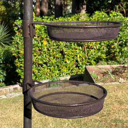 Mesh Seed Tray for Metal Bird Feeding Stations (Set of 2)