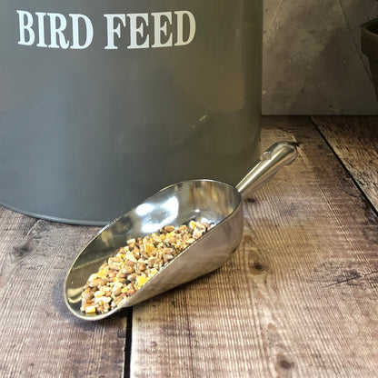 Small Aluminium Potting, Pet Food and Bird Seed Scoop for Storage Tin GFJ730