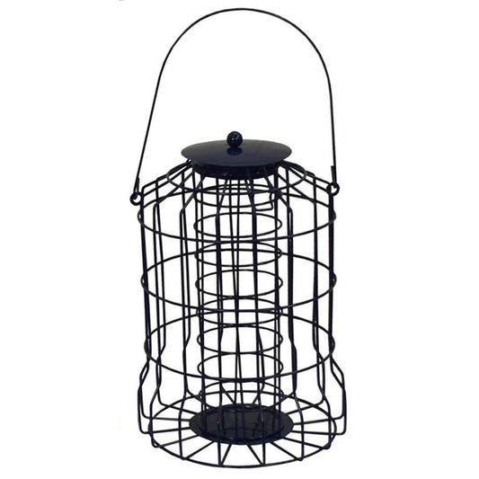 Hanging Squirrel Proof Fat Ball Bird Feeder in Blue from Set of 3 Feeders GFC610