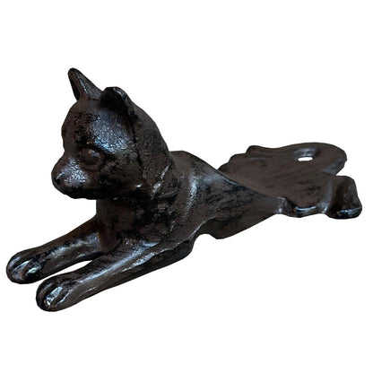 Cast Iron Cat Decorative Door Wedge Doorstop