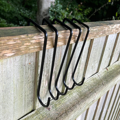 15cm Bracket Fence Panel Hooks (Set of 6)