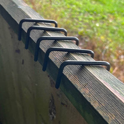 15cm Bracket Fence Panel Hooks (Set of 12)
