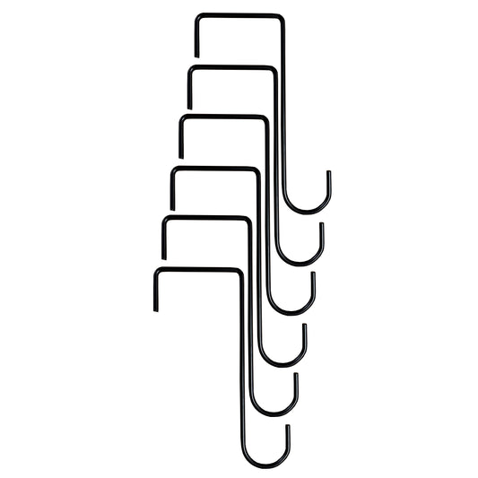 20cm Bracket Fence Panel Hooks (Set of 6)