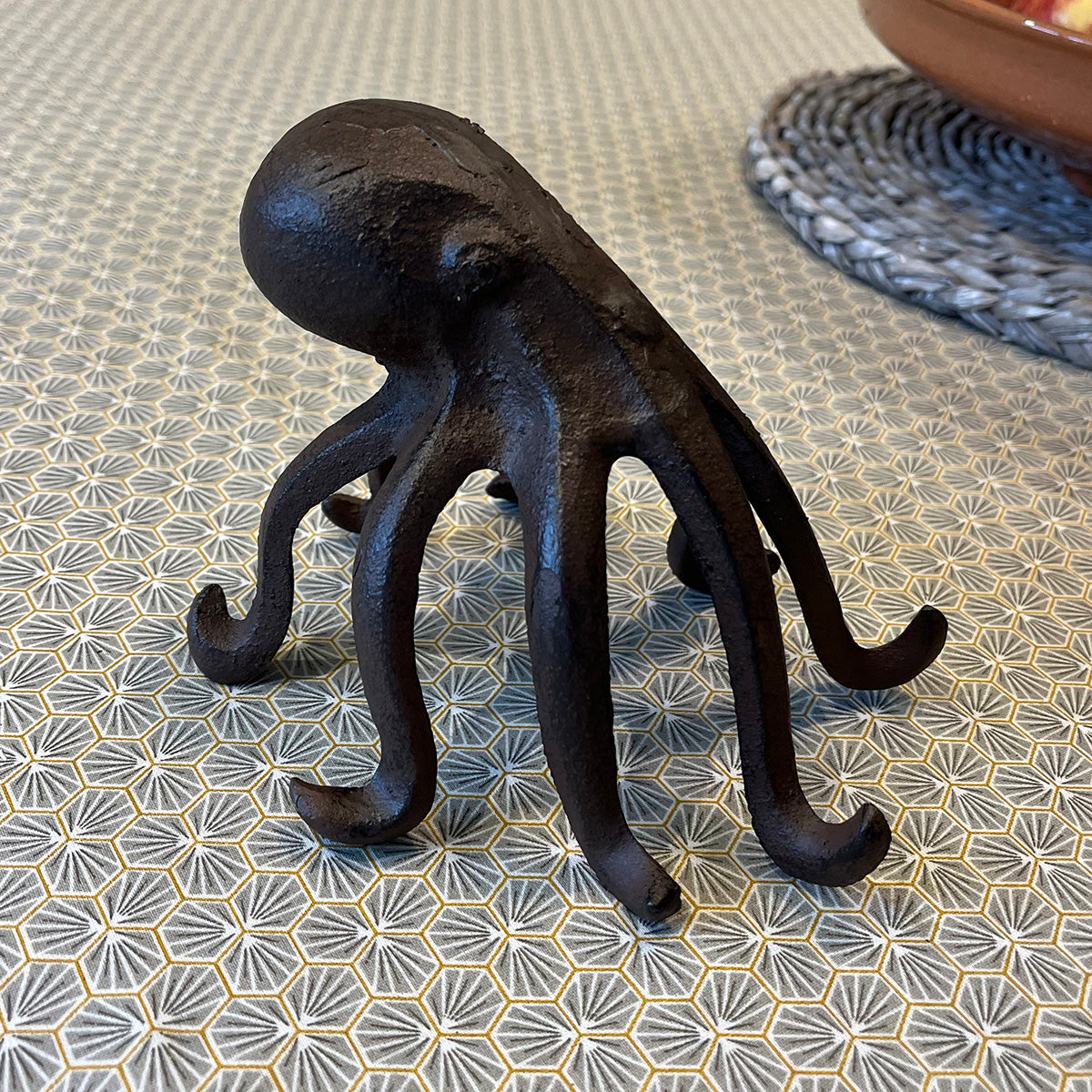 Cast Iron Octopus Phone Holder