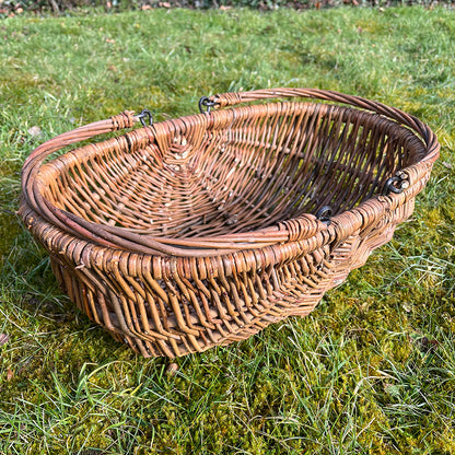 Natural Willow Wicker Garden Trug Basket
