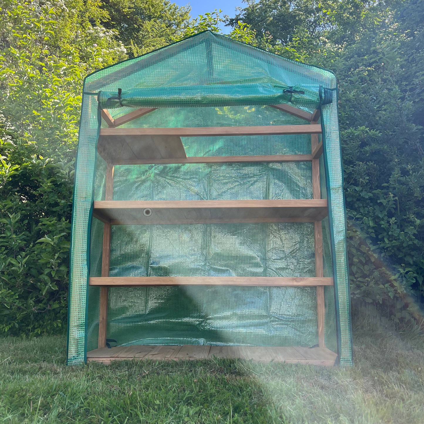 Reinforced Replacement Cover for Large 4 Tier Extra Wide Greenhouse