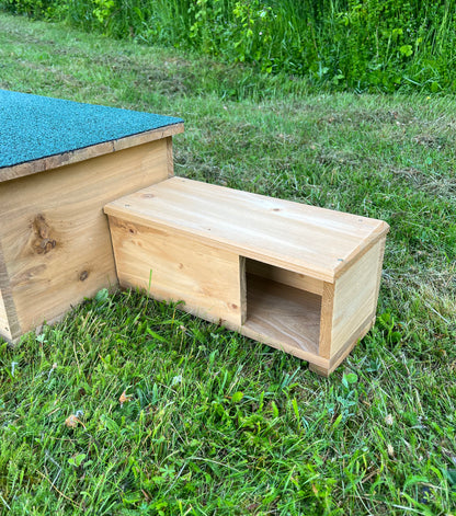 Wooden Hedgehog House Extension Tunnel