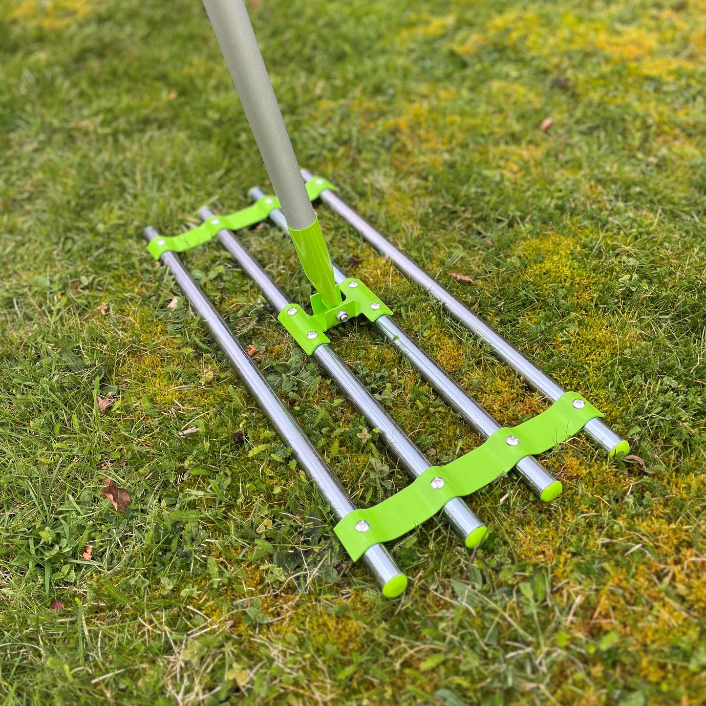 Garden Lawn Levelling Rake with Long Handle