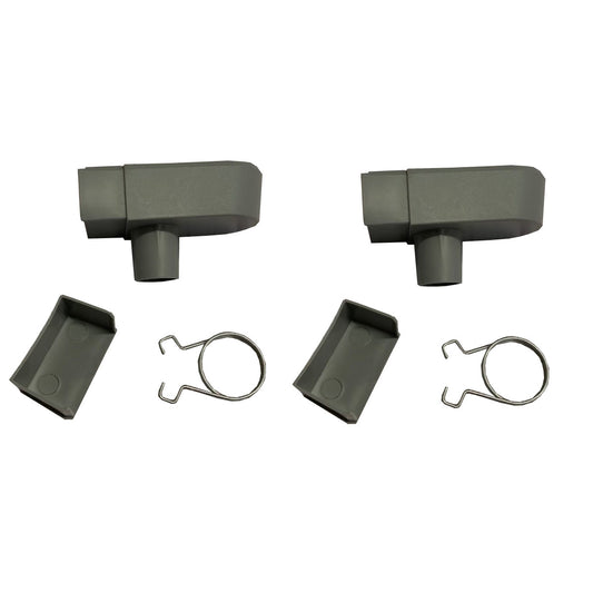 Pair of Fixings for Greenhouse Guttering Rainwater Pack GFC428