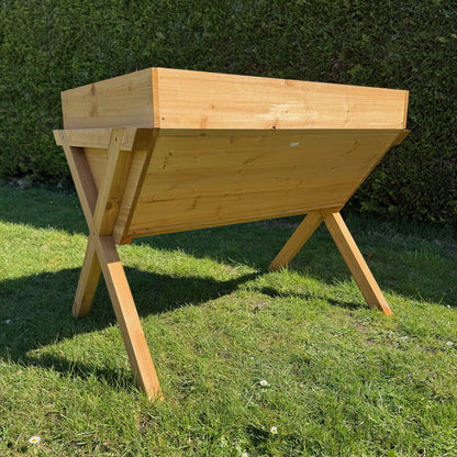 Veg-Trough Wooden Raised Vegetable Bed Planter (100cm)