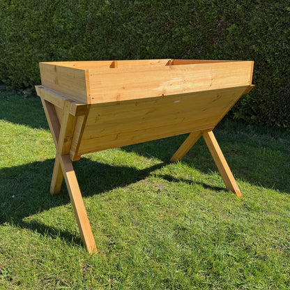 Veg-Trough Wooden Raised Vegetable Bed Planter (100cm)