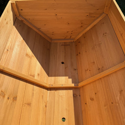 Veg-Trough Wooden Raised Vegetable Bed Planter (100cm)