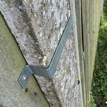 Fence Panel Security Bracket Set (20 Pack) Galvanized Steel Post Clips