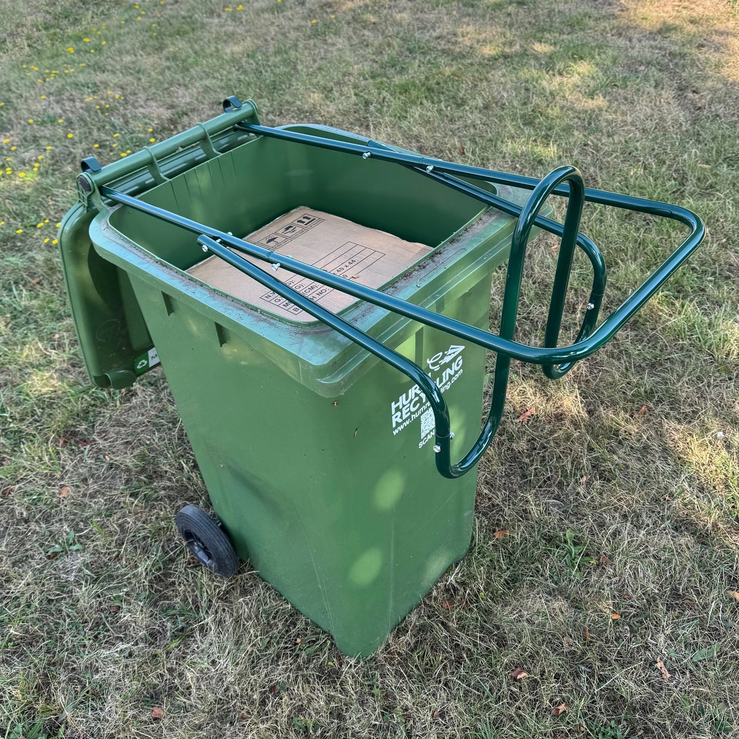 Wheelie Bin Contents Compressor Rubbish & Recycling Compactor