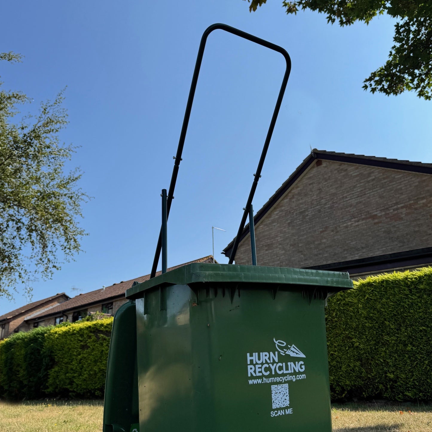 Wheelie Bin Contents Compressor Rubbish & Recycling Compactor