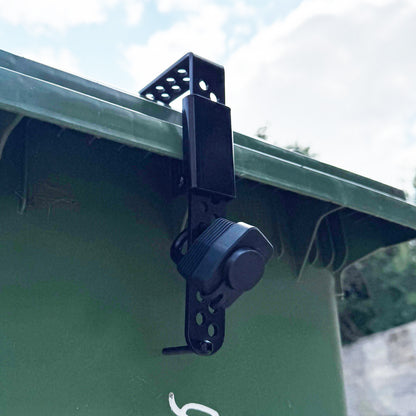 Wheelie Bin Metal Security Strap Lock with Padlock