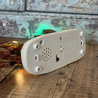 Christmas Santa Sleigh & Reindeer Decoration Ornament with LED Lights