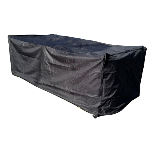 Premium Waterproof Table Garden Furniture Cover in Black (2.05m)
