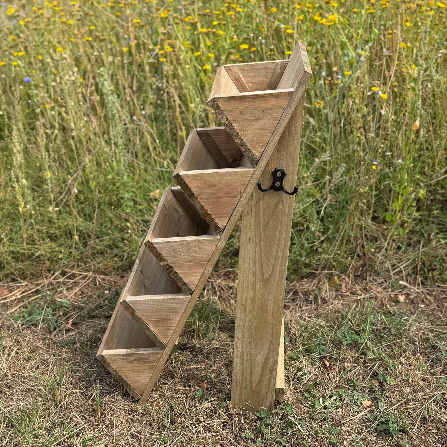 5 Tier Wooden Garden Flower & Herb Planter (Set of 2)