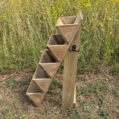 5 Tier Wooden Garden Flower & Herb Planter (Set of 2)