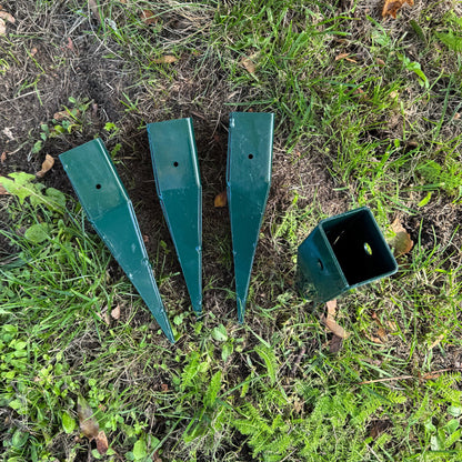 4.5cm Ground Spikes for Wooden Garden Arch (Pack of 4)
