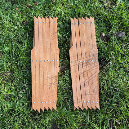 Expanding Wooden Garden Trellis (180cm x 30cm) -  Pack of 2