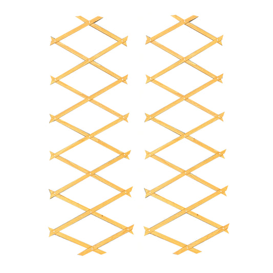 Expanding Wooden Garden Trellis (180cm x 30cm) -  Pack of 2