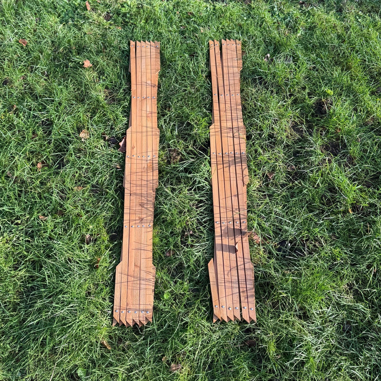 Expanding Wooden Garden Trellis (180cm x 90cm) -  Pack of 2