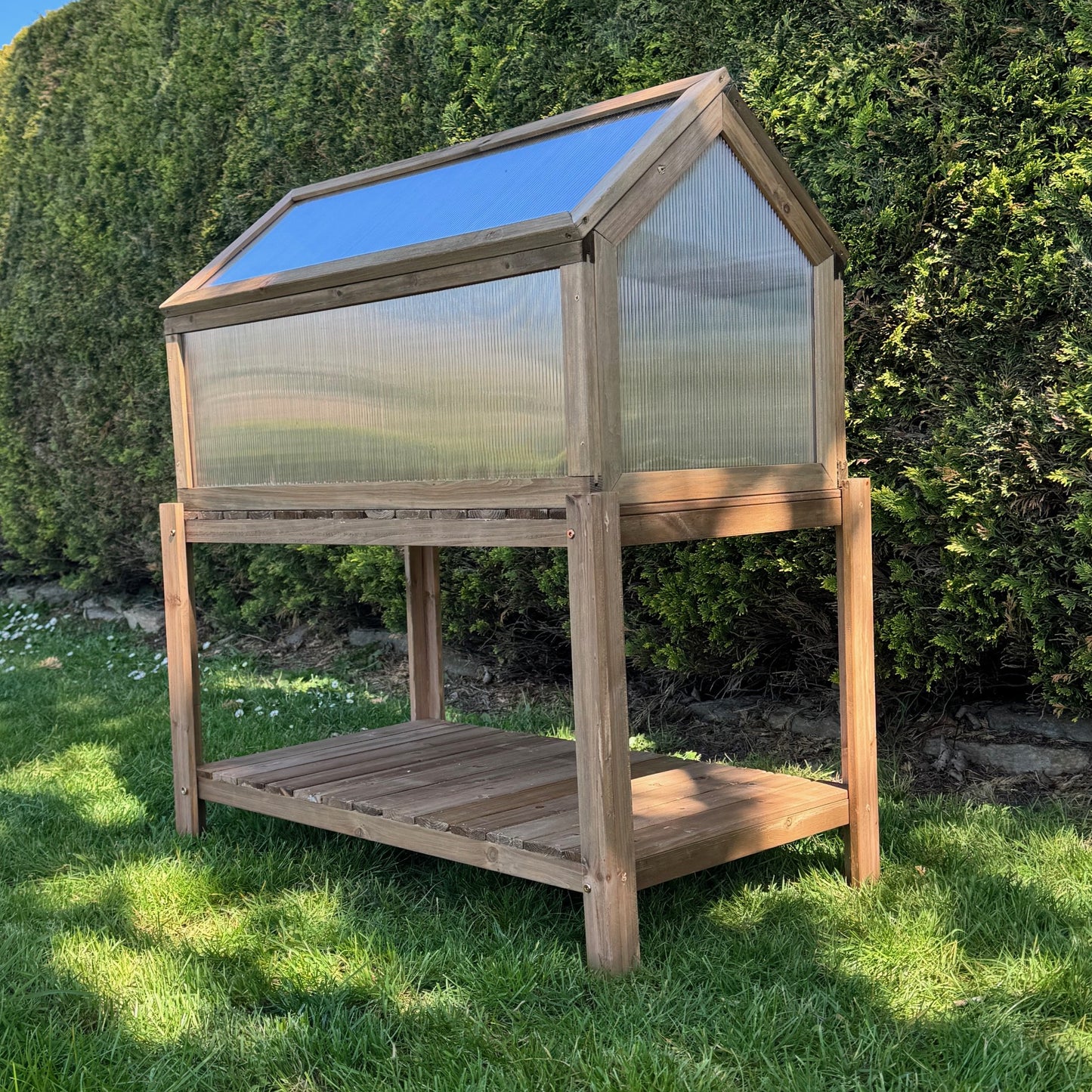 Wooden Stand for Polycarbonate Apex Cold Frame