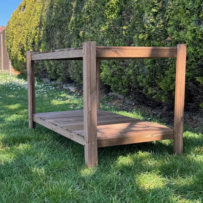 Wooden Stand for Polycarbonate Apex Cold Frame