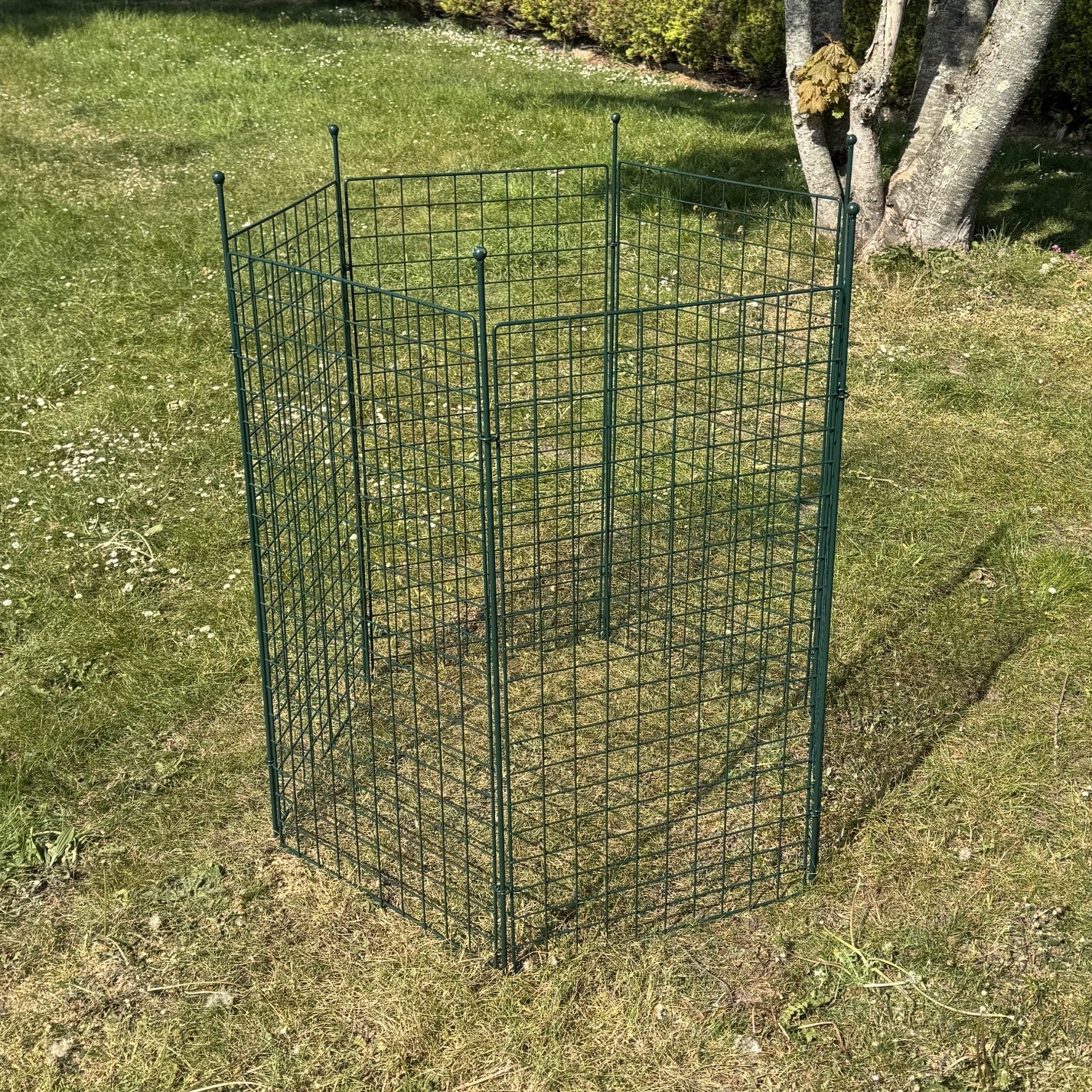Wire Mesh Garden Leaf Composter Bin (100cm x 90cm)