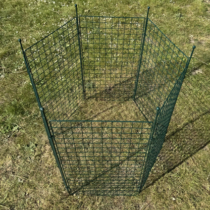 Wire Mesh Garden Leaf Composter Bin (100cm x 90cm)