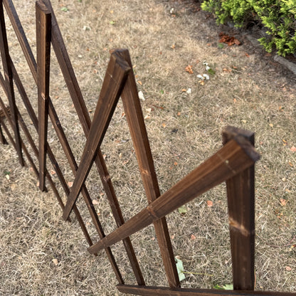 Freestanding Expanding Willow Garden Trellis Screen (196cm x 90cm)