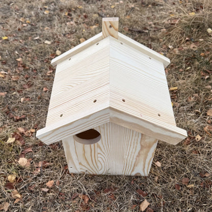 Large Wooden Garden Squirrel Nest Box House