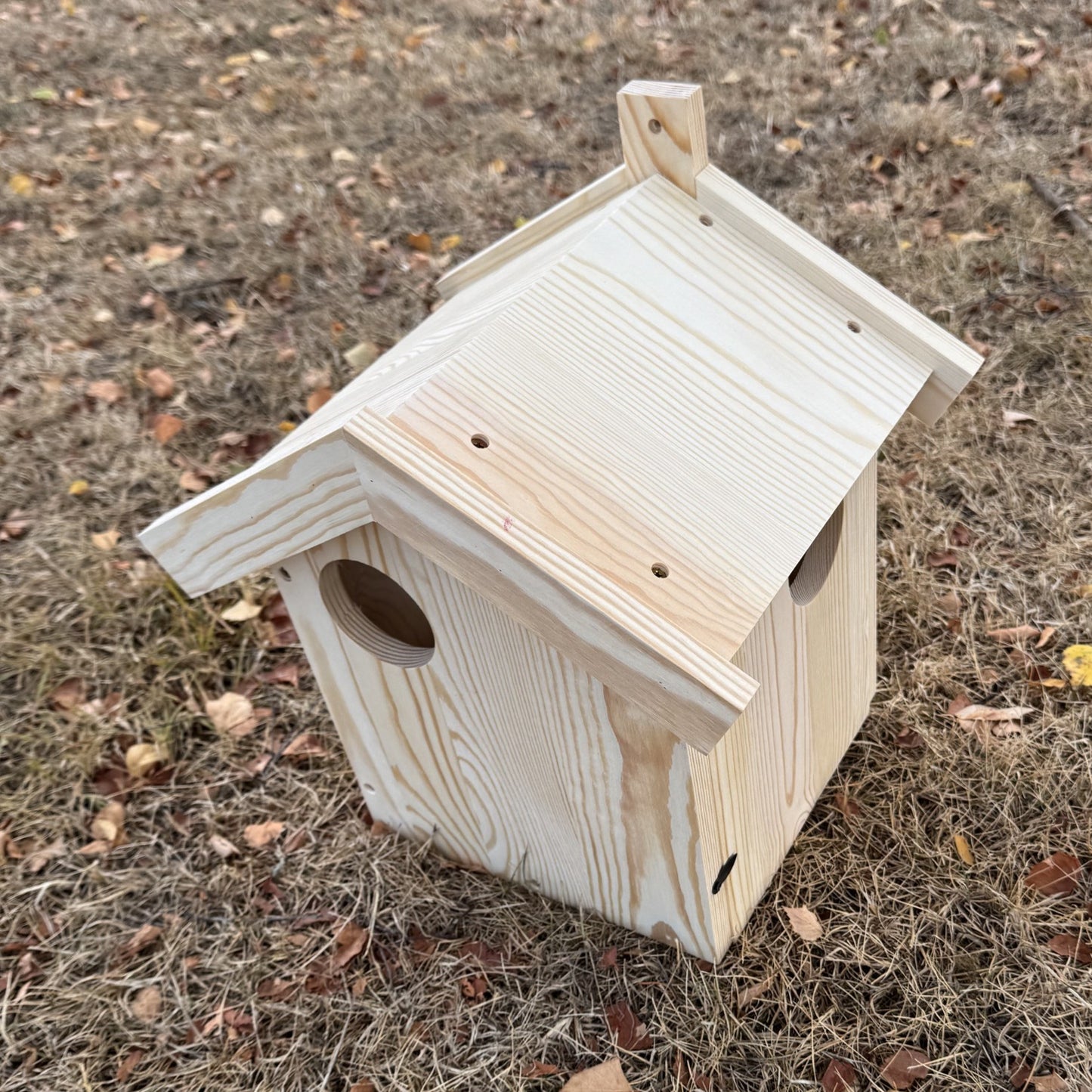 Large Wooden Garden Squirrel Nest Box House