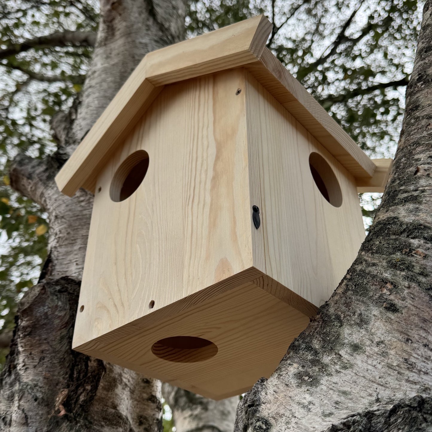 Large Wooden Garden Squirrel Nest Box House