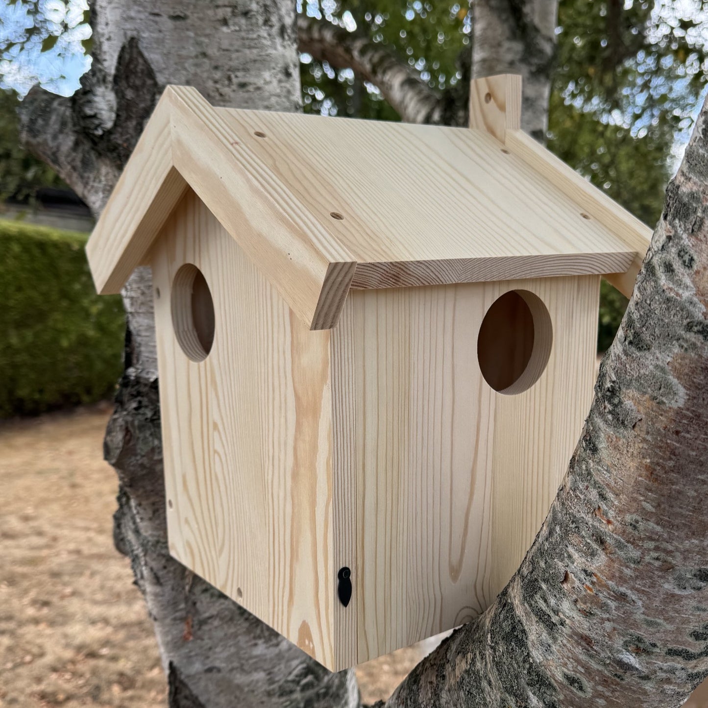 Large Wooden Garden Squirrel Nest Box House