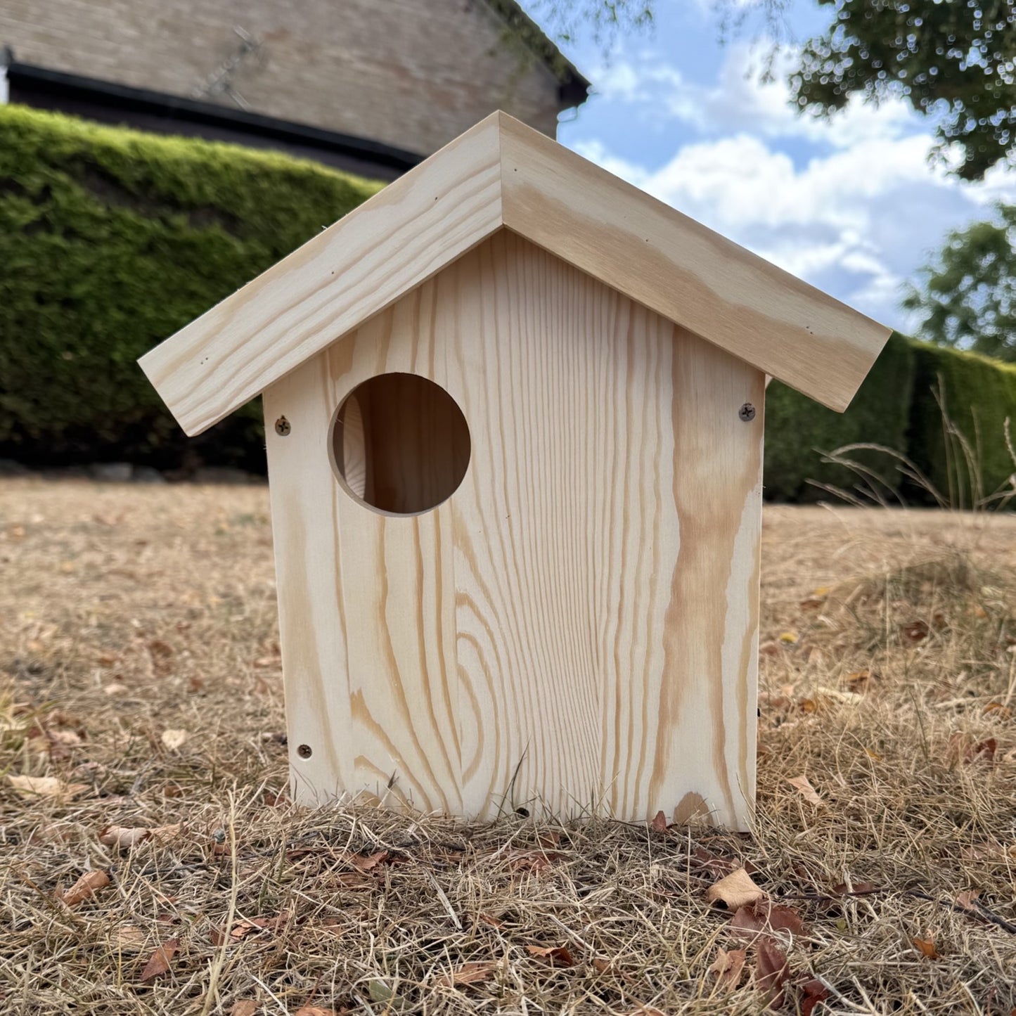 Large Wooden Garden Squirrel Nest Box House