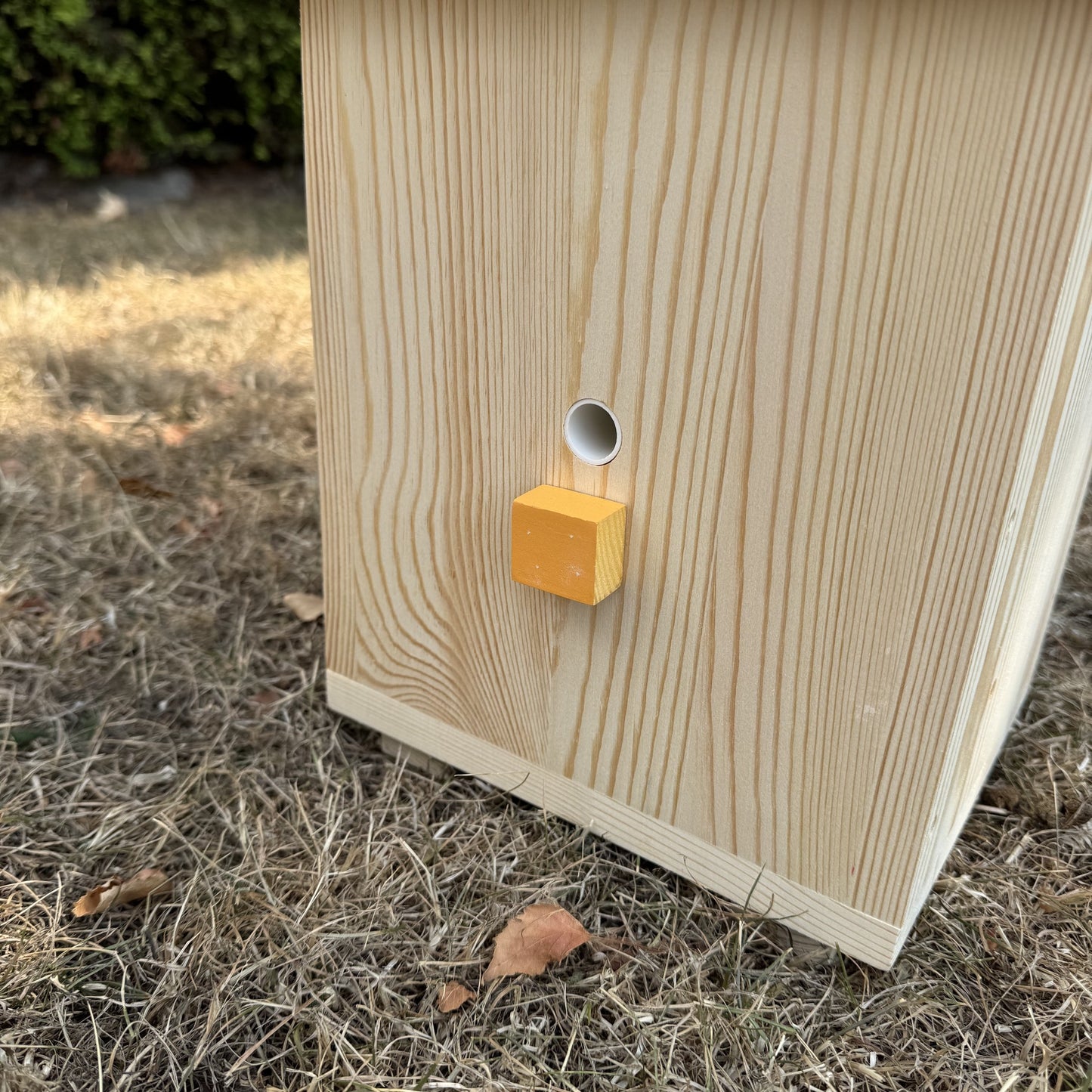 Large Wooden Bumble Bee Nest Box House Garden Habitat