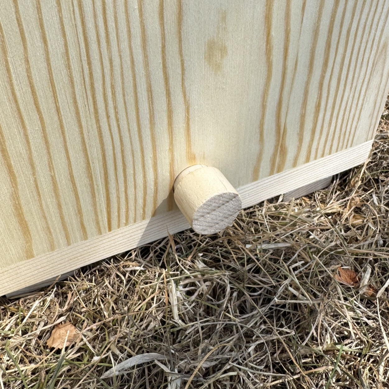 Large Wooden Bumble Bee Nest Box House Garden Habitat