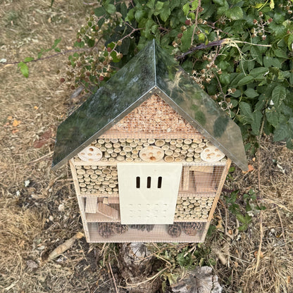 Large Wooden Insect, Butterfly, Bug & Bee House for the Garden
