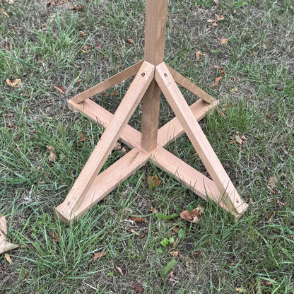 Freestanding Wooden Bird Feeding Table