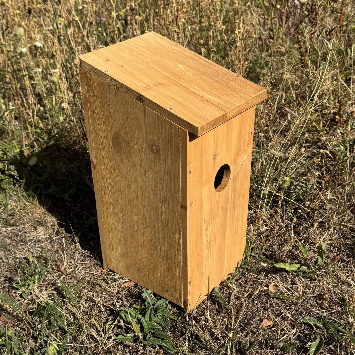 Wooden Woodpecker Birdhouse Garden Nest Box