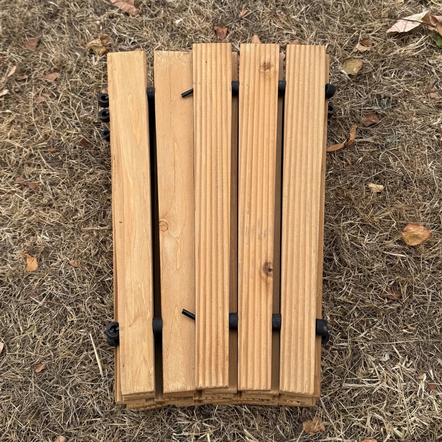 Curved Roll Out Wooden Garden Track Path (2.06m Roll)